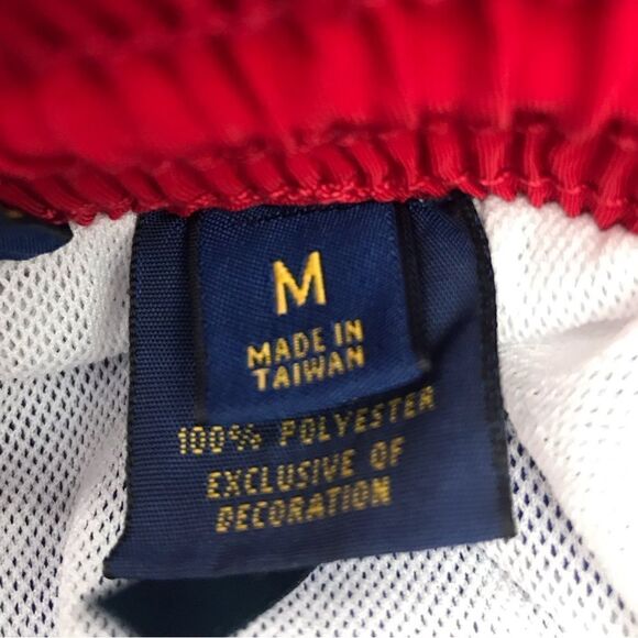 Polo Ralph Lauren Cobalt Blue / Red Swim Trunks - Picture 12 of 14